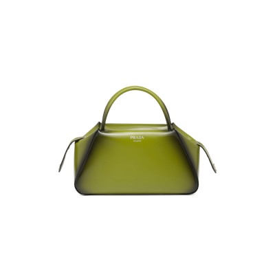PRADA BRUSHED LEATHER SUPERNOVA HANDBAG 1BA365 (31*16*13.5cm)  PRADA BRUSHED LEATHER SUPERNOVA HANDBAG 1BA365 (31*16*13.5cm)